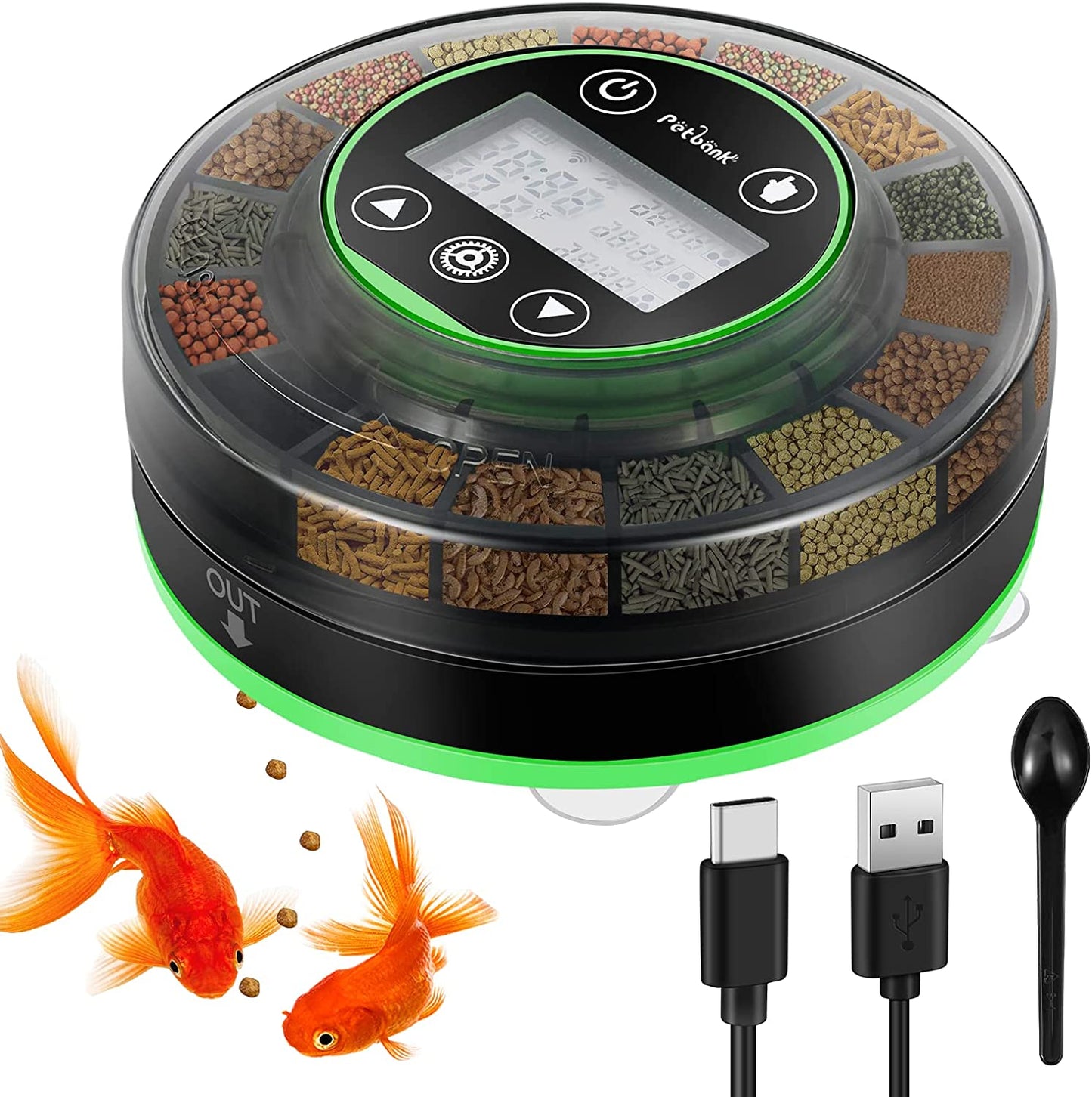 Automatic Fish Feeder for Aquarium