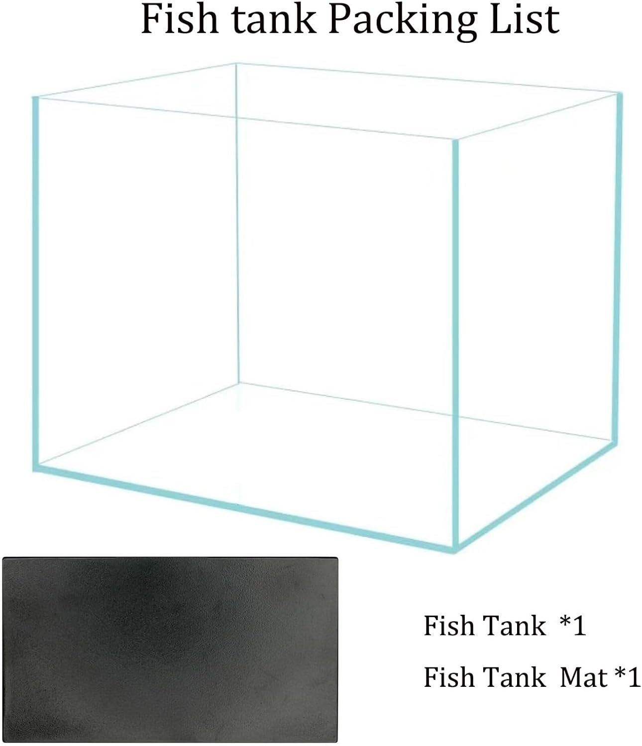 3 Gallon Glass Fish Tank