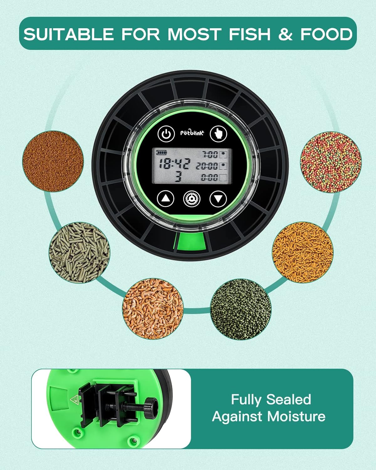 Automatic Fish Feeder for Aquarium