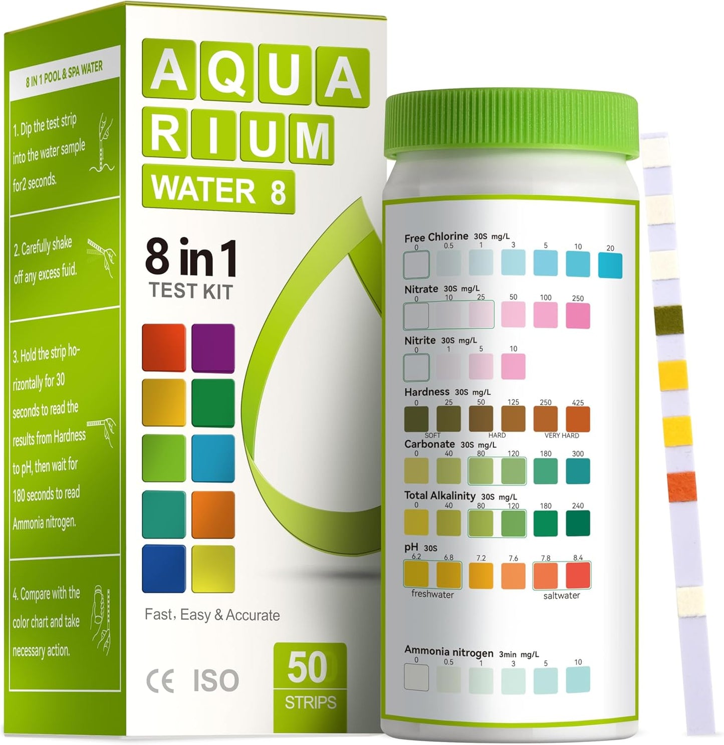 8-in-1 Aquarium Test Kit