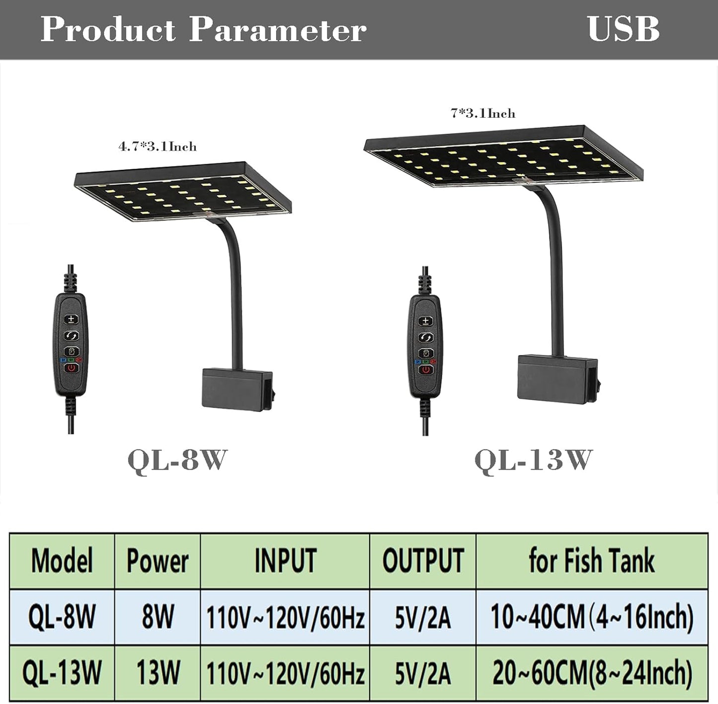 Fish Aquarium LED Light