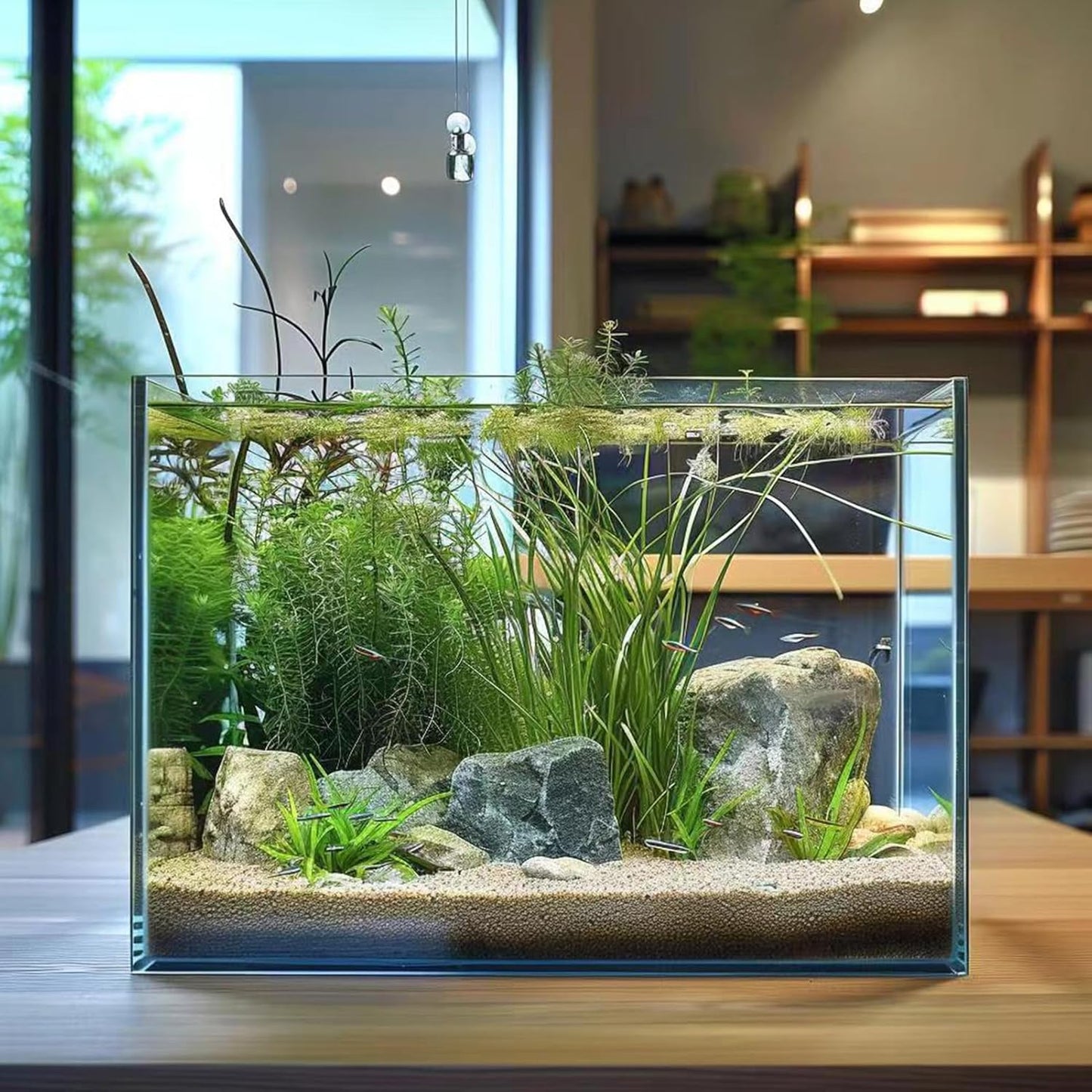 3 Gallon Glass Fish Tank