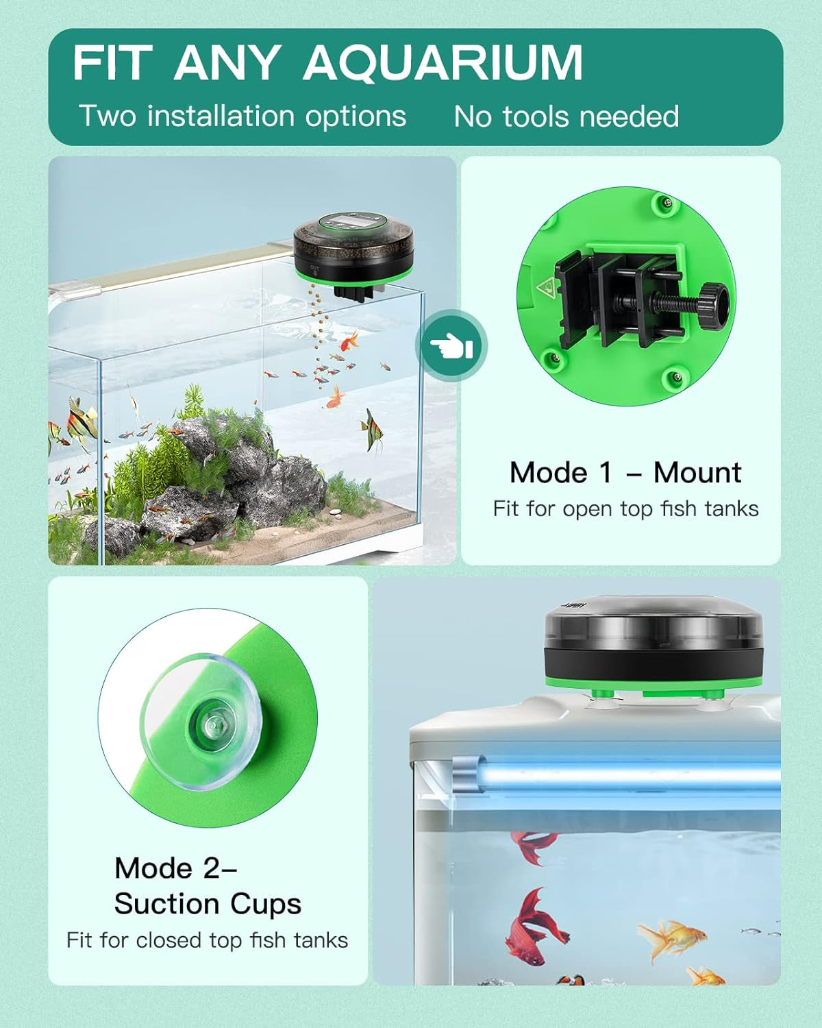 Automatic Fish Feeder for Aquarium