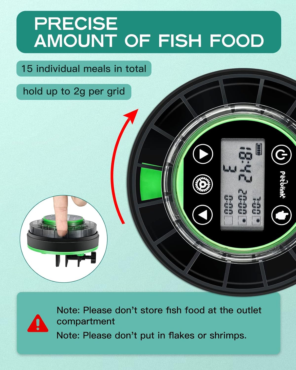 Automatic Fish Feeder for Aquarium