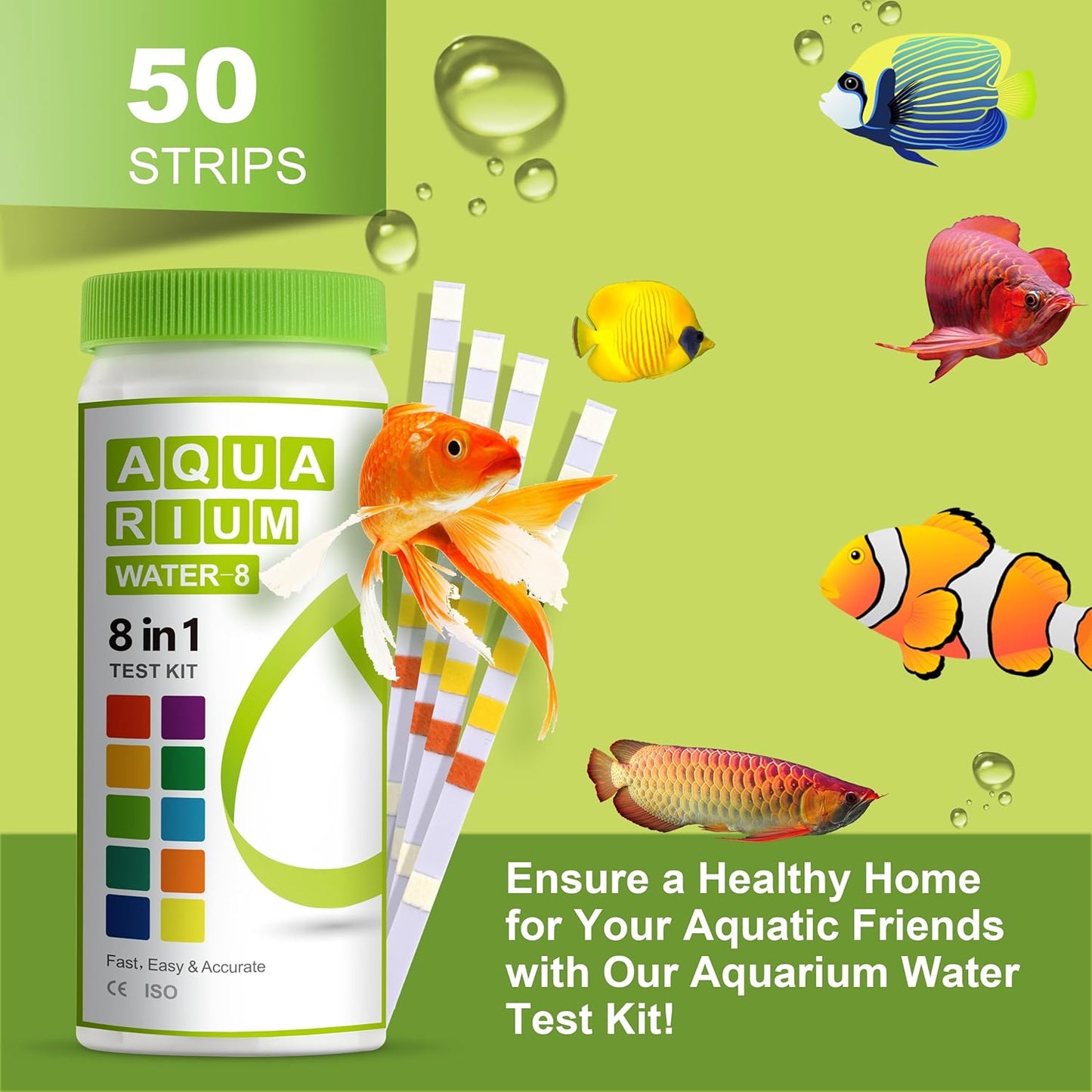 8-in-1 Aquarium Test Kit