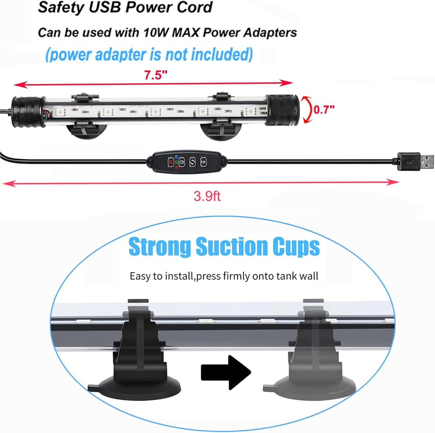 Aquarium LED Submersible Light