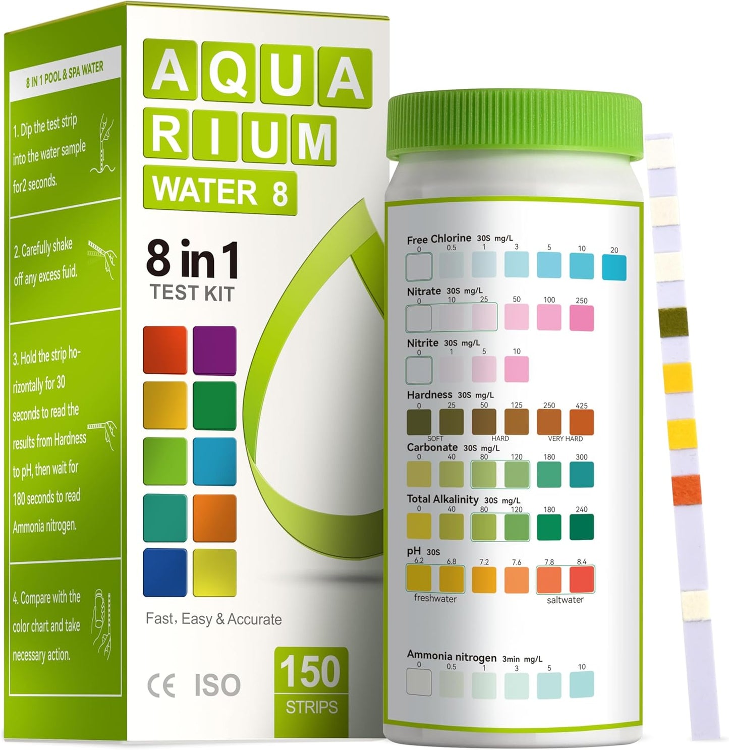 8-in-1 Aquarium Test Kit