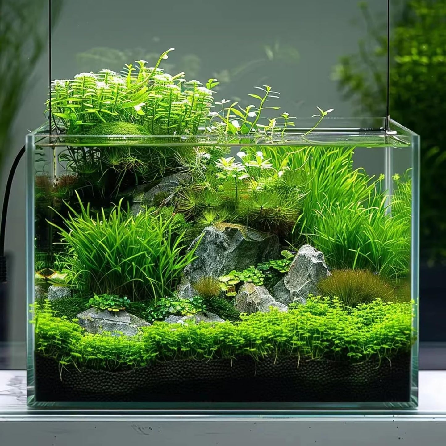 3 Gallon Glass Fish Tank