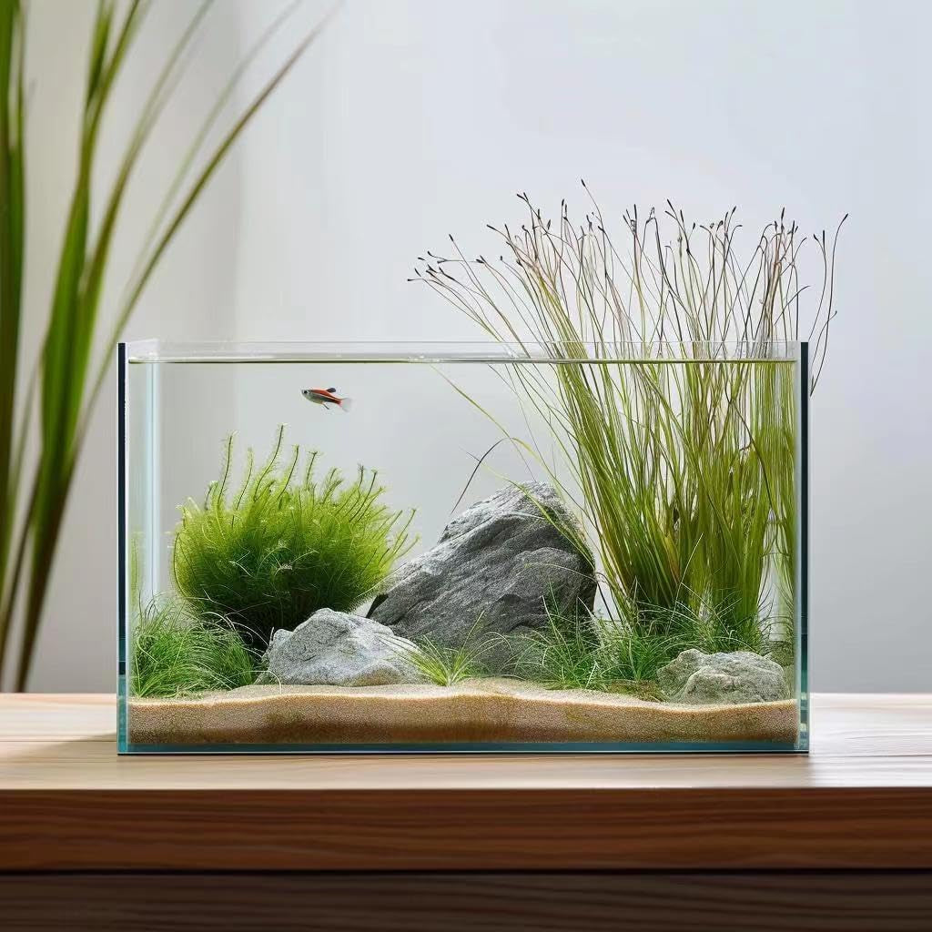 3 Gallon Glass Fish Tank
