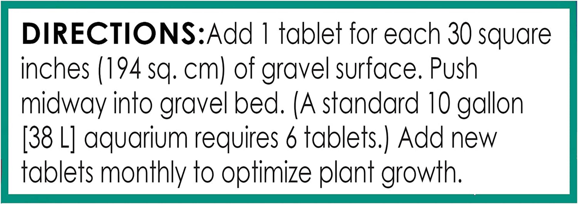 Freshwater Aquarium Plant Fertilizer