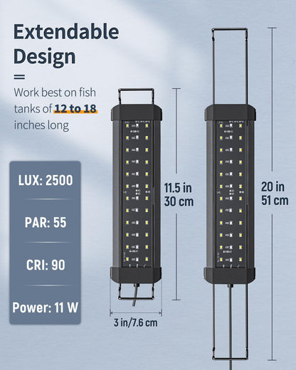 11W Aquarium LED Light