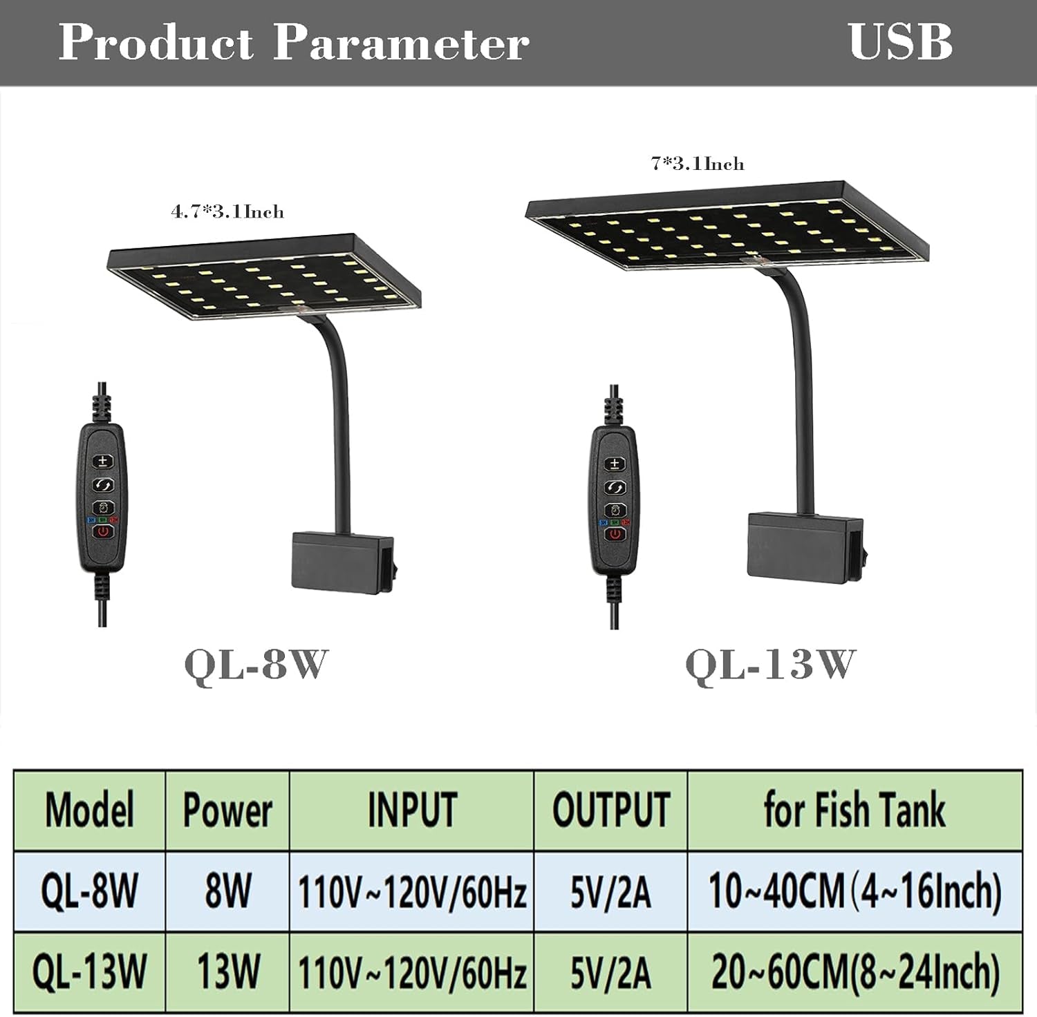 Fish Aquarium LED Light