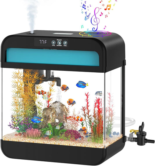 Fish Aquarium with Music Humidifier