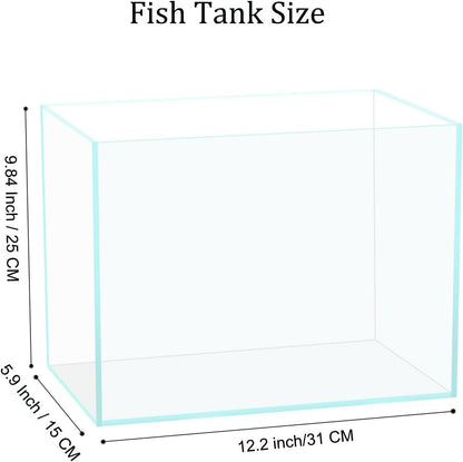 3 Gallon Glass Fish Tank