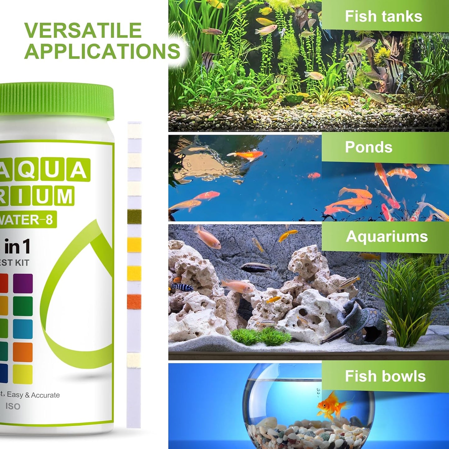 8-in-1 Aquarium Test Kit